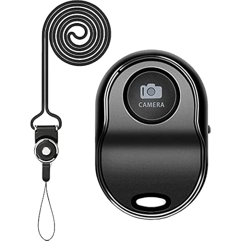 [Upgraded] Bluetooth Camera Remote Control for iPhone & Android Cover
