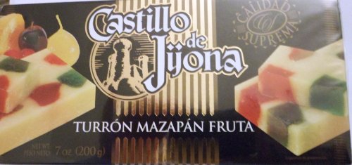 Turrón Mazapán Fruta Castillo de Jijona 7 OZ (200g)
