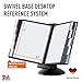 DURABLE Motion Reference System, 10 Double-Sided Panels, Letter-Size, Black, SHERPA Design (553901)