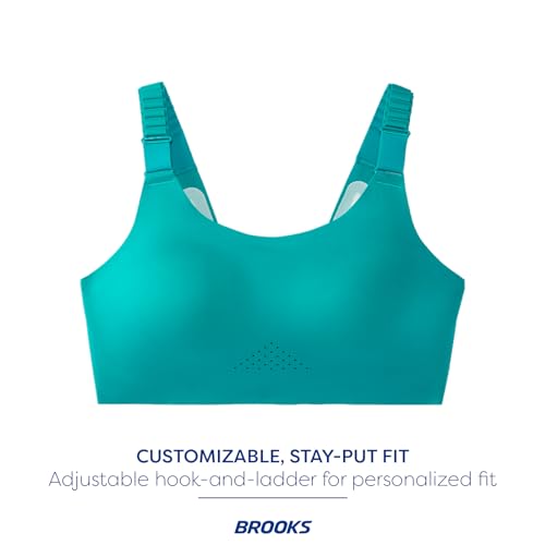 Image of Brooks Women's Racerback 2.0 Sports Bra for High Impact Running, Workouts & Sports with Maximum Support