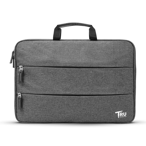Image of Laptop Sleeve /Pouch /Case /Bag with Handle & Two Front Accessory Pockets - Compatible with Apple, Dell, Lenovo, Asus, HP, Samsung, Mi, MacBook & Notebooks