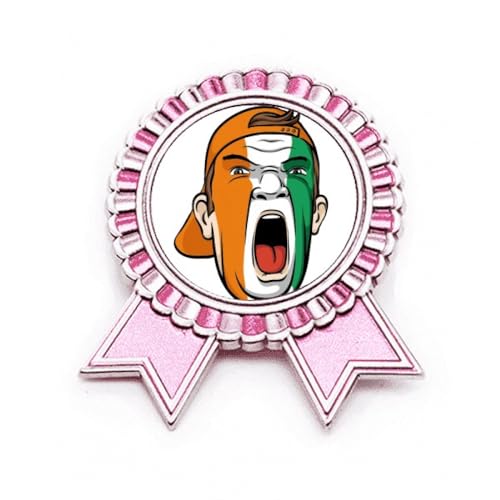 Broche pour maquillage du visage Côte d'Ivoire rose métal M pour cosmétique
