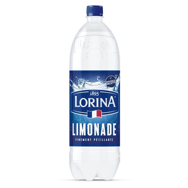 Lorina Double Zest Limonade - Boisson pétillante rafraîchissante - 1.25L PET - Saveur d'été intense - Marque française. - Le Lot De 4