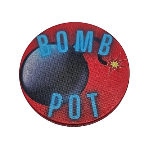 Suited Edge Bomb Pot Button Cover