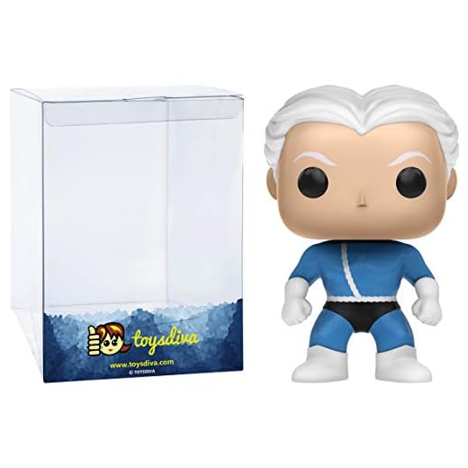Quicksilver Funk o Pop! Figura de vinilo con 1 protector gráfico compatible con ToysDiva (179 - 11696 - B)