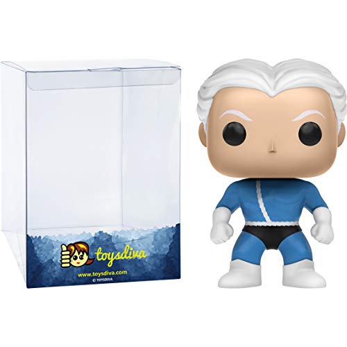 Quicksilver Funk o Pop! Figura de vinilo con 1 protector gráfico compatible con ToysDiva (179 - 11696 - B)