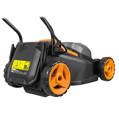 40V WORX WG779E accu grasmaaier 34 cm, 2x 20V 2,5Ah lithiumbatterijen, 280 m² bereik, 6 maaihoogtes - Afbeelding 5