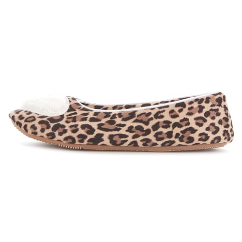 Floopi House Slippers for Women, Women’s Zoe Heart Ballerina Slippers, Women Slippers Cozy Memory Foam with Indoor & Outdoor Anti Skid Sole…3