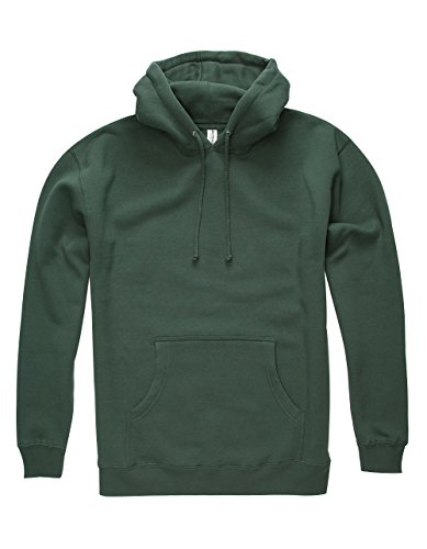 Independent Trading Co. mens Hooded Pullover Sweatshirt (IND4000) Army L