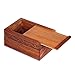 S.B.ARTS Wooden Keepsake Urn Box, Cremation Urns for Human Ashes, Handcarved Decorative Memorial, Wood Casket for Pets, Cat, Infant, Adult Memorial, Burial Urns for Ashes - Medium