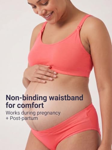 Image of Inner Sense Organic Cotton Bamboo Maternity Panties After Delivery