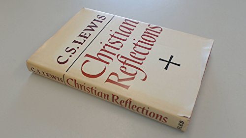 christian reflections B0000CNASE Book Cover