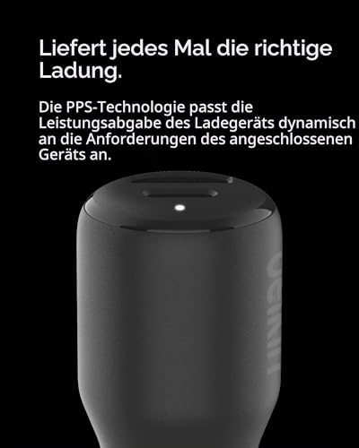 Belkin BoostCharge 2-Port-Kfz-Ladegerät, 42 W, Schnellladen mit USB-C, 30 W PPS, USB-A-Anschluss, 12 W, für Apple iPhone 16, 16 Pro… – Ansicht 4