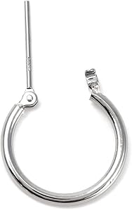 Amazon | プラチナ フープ ピアス 1.5mm×15mm 片耳 Pt900 | ピアス 通販