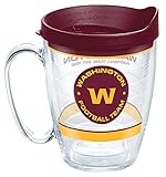 Tervis Made in USA Double Walled NFL Washington Insulated Tumbler Cup Keeps Drinks Cold & Hot, 16oz...