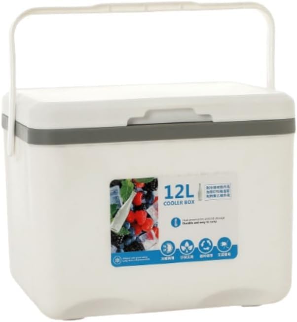 LPYROSE クーラーボックス ハードタイプ 小型・軽量 保冷剤付き 6/12/20/30L 3 色選べる おしゃれデザイン キャ
