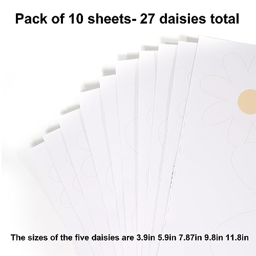 Vinilos Decorativos Daisy para Paredes, 10 Hojas miniatura 2