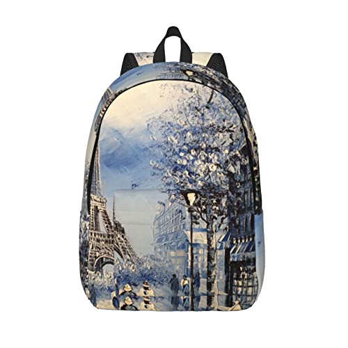 Sac à dos ordinateur portable M Paris motif musique pour fille et garçon