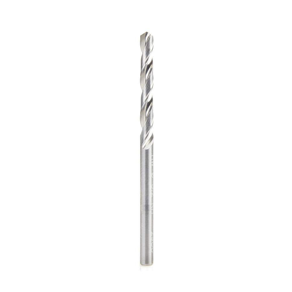 Amana Tool - 363032 Solid Carbide Drill Bit R/H 3.2mm Dia x 55mm Long x 3.2mm Shank