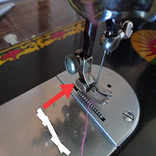 Image of BISMIL Single Foot for Sewing Machine Left and Right P36N P36LN Zipper for Home Sewing Machine Silver Pack of 2
