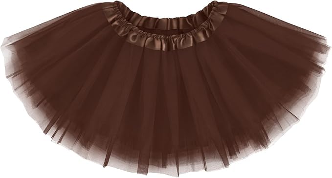 Image of XINXIYAN Tutu for Girls Womens Skirt 5 Layers Mardi Gras Outfit Halloween Costume Dress Party Favor