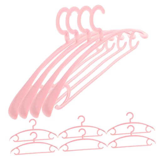 BESTYASH Standard Size Hangers for Pants 10 Pack Traceless Hangers Skidproof Base Non-Slip Clothes Racks