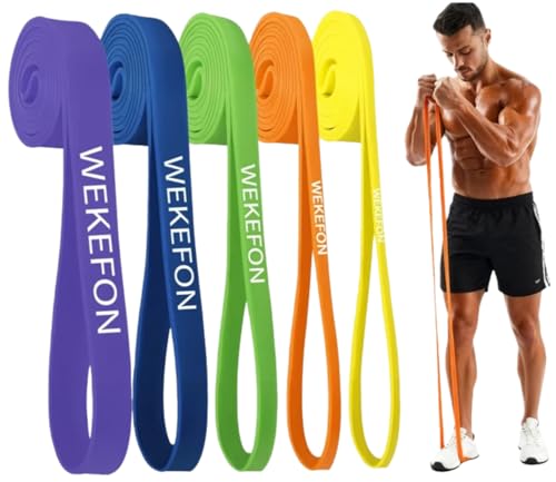 Image of Resistance Bands Set, Pull Up Assist Bands - Stretch Resistance Band - Mobility Band Powerlifting Exercise Bands for Resistance Training, Physical Therapy, Home Workouts