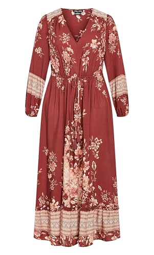 Image of City Chic Women's Plus Size Maxi Faith Dress