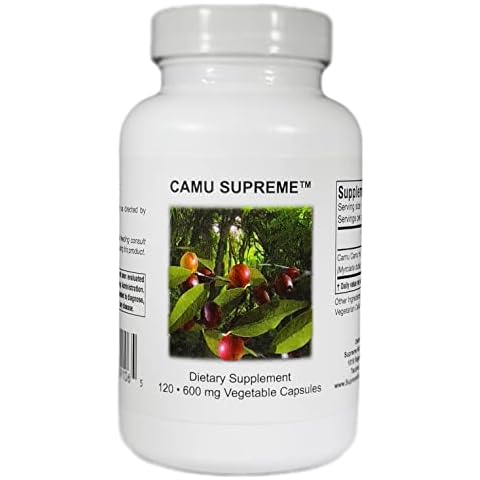 Supreme Nutrition Camu Supreme, 120 Pure Camu Camu Fruit Vegetarian Capsules Cover