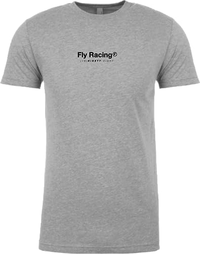 Fly Racing 354-0323YL Youth Fly Lost Tee Dark Grey Heather Yl