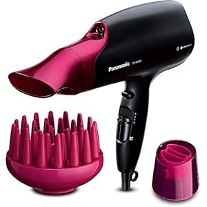 Panasonic EH-NA65 Nanoe Hair Dryer with Diffuser for Visibly Improved Shine (Pink)