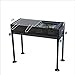 Produktbild Edelstahl Klapp BBQ Portable Holzkohlegrill Outdoor Barbecue Kochgerät für Camping Tailgating Backpacking Wandern Picknick-Party,67 * 31 * 70