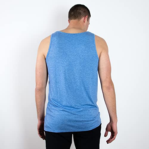 Men's Tall Slim-Fit Orginal Tank Top Shirt, Soft Polyester Blend Long Tee4