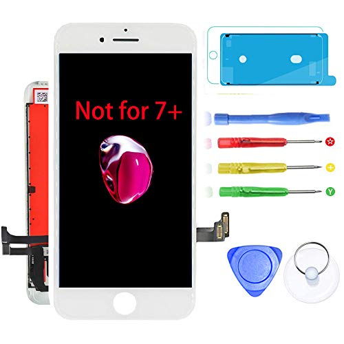 Tapkio for iPhone 7 Screen Replacement White (4.7