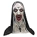 ANTROBIN The nun maske – Gruselige,halloween kostüm nonne, gruselige masken,Halloween Cosplay Horror Maske für erwachsene, Unisex, Latex-Maske Horror günstig Kaufen-ANTROBIN The nun maske – Gruselige,halloween kostüm nonne, gruselige masken,Halloween Cosplay Horror Maske für erwachsene, Unisex, Latex-Maske