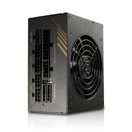 Image of FSP Dagger Pro 850W SFX Power Supply 80 Plus Gold ATX 3.1 PCIe 5.1 Full Modular, 10 Year Warranty (SDA2-850-Gen5)