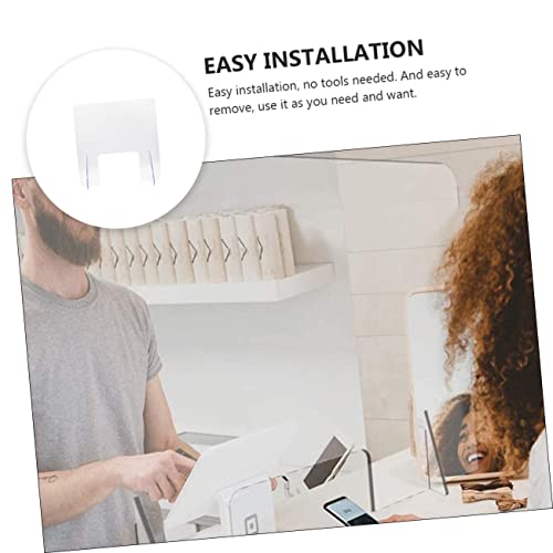 Tofficu Divisores De Mesa De Partição De Acrílico Para Estudantes Divisor De Escritório Painéis Divi