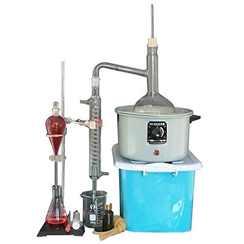 Appareil de distillation d'huile essentielle 1000 ml pour créer vos parfums à la maison