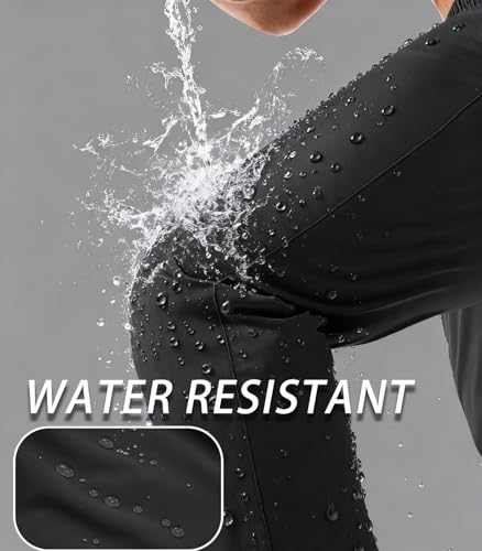 MAGNIVIT Men's Sweatpants with Zipper Pocket Lightweight Quick Dry Athletic Pants Elastic Waist Casual Jogger Gym Hiking Pant3