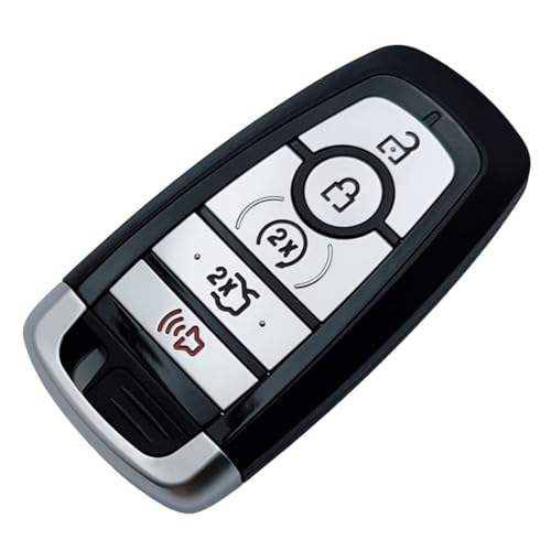Carcasa para llave Ford Mustang y Fusion con 5 botones y espadín virgen para renovar el mando