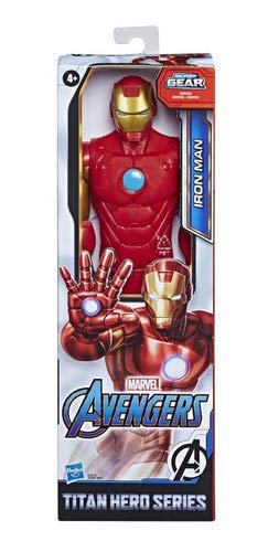 Boneco Homem De Ferro Titan Hero Blast Gear E7873 - Hasbro