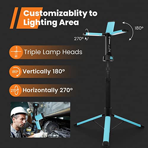Gogonova Rechargeable Work Light With Stand thumb #1