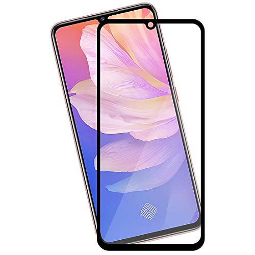 Image of 9H Hardness, Edge To Edge Curved Border Tempered Glass Screen Protector (Unbreakable Edges) For Vivo S1 Pro - Black