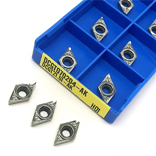 10 piezas insertos de carburo para torneado CNC miniatura 4