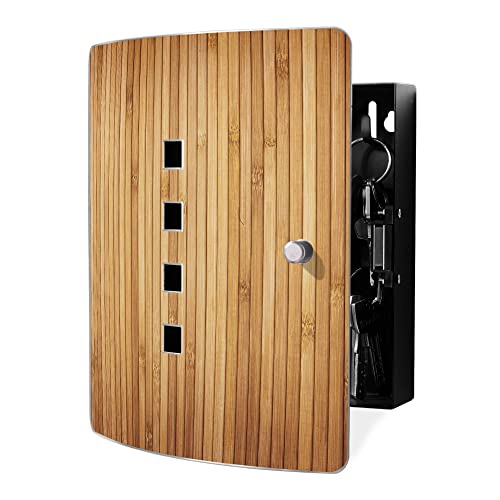 Banjado BWSK 10349 Schlüsselschrank Edelstahl 10 Schlüssel