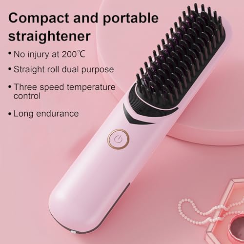 Plancha para cabello YOXIER mini inalámbrica ajustable miniatura 4