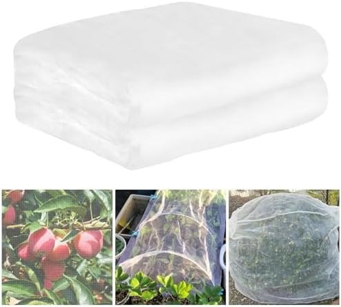 Vaskula Blanc Filet Anti Insecte 2.5 * 10 Metres Filet de Protect...
