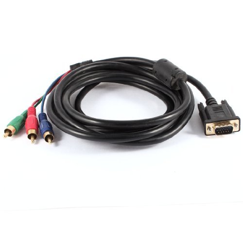 Saba TV Adattatore VGA A S-Video 3 RCA - Per Collegare PC A Vecchie TV O Proiettori Adattatore VGA RCA - Foto 10