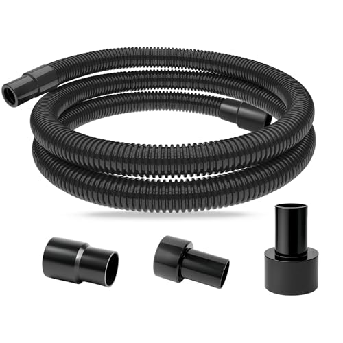 MITENSLE 10 Ft Dust Collection Hose Kit with 5 Fittings Ultimatefor Woodworking Power Tools,Home Use...