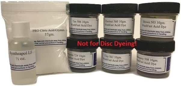 WF Earth Acid Dye Sampler